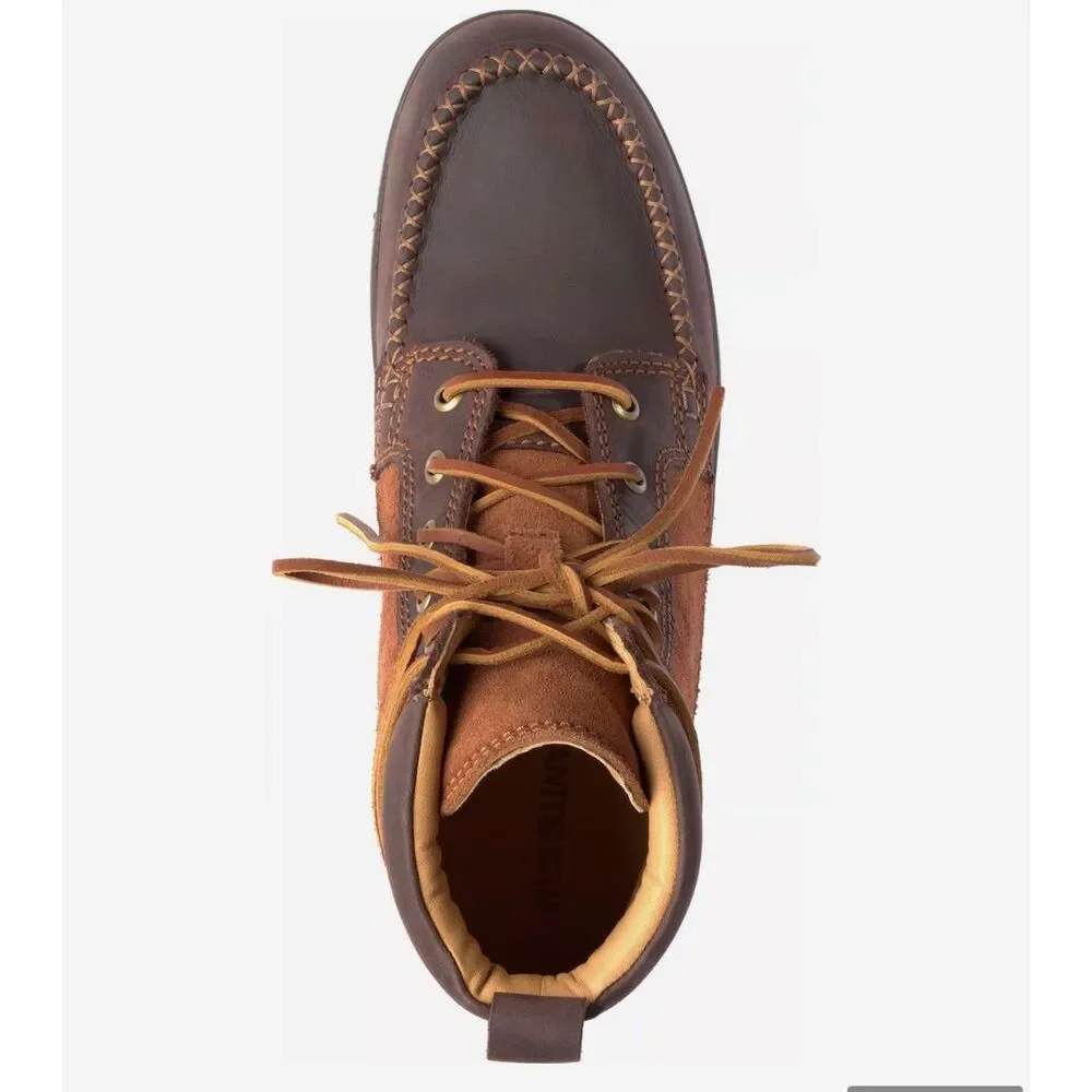 Manitobah $150 Mesa Moc Toe Sneaker Boots Copper Brown Mens 7 NEW